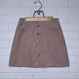 Divided by H&M snap-up skirt